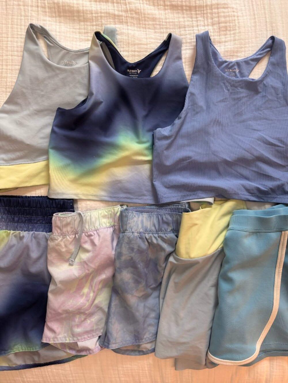 Girls L & XL Athletic Clothing Bundle
